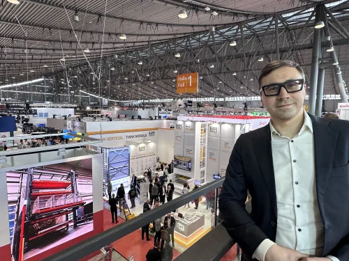 IMA meeskond messil LogiMAT 2026 Stuttgartis, Saksamaal