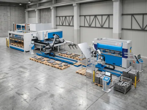 Euromac Integrated Solution for Punching and Bending: More Productivity, Less Manual Labor